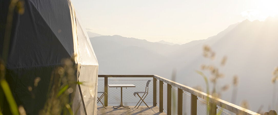 Whitepod Eco-Luxury Hotel - An eco-friendly oasis where nature meets luxury. - Canton of Valais, Switzerland