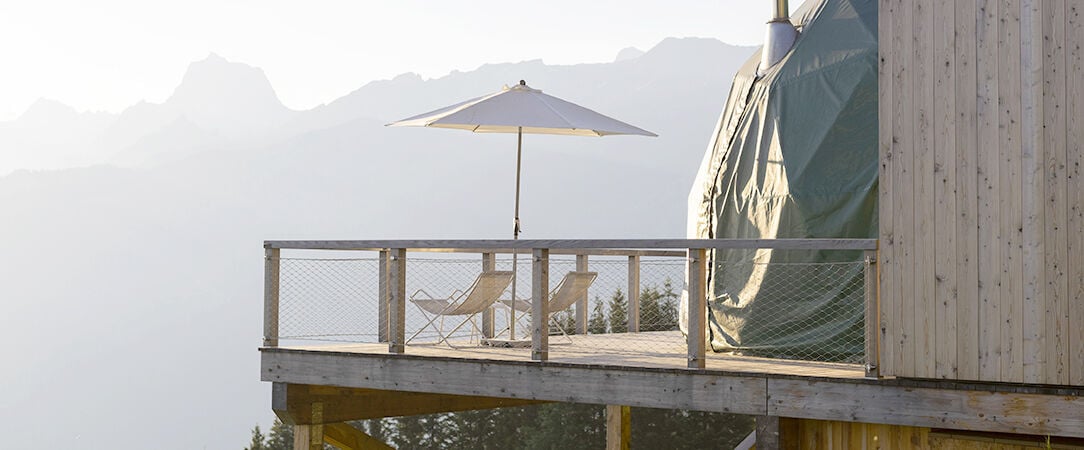 Whitepod Eco-Luxury Hotel - An eco-friendly oasis where nature meets luxury. - Canton of Valais, Switzerland