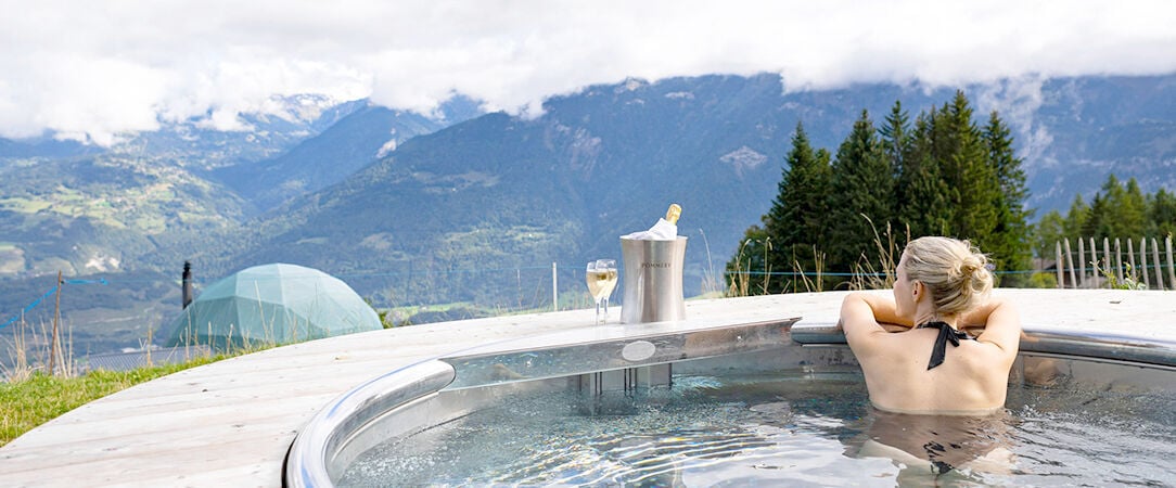 Whitepod Eco-Luxury Hotel - An eco-friendly oasis where nature meets luxury. - Canton of Valais, Switzerland