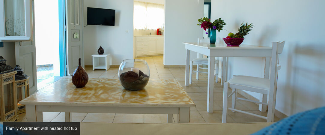 Athiri Santorini Family Friendly Hotel - A slice of Greek paradise overlooking the sea and mountains. - Santorini, Greece