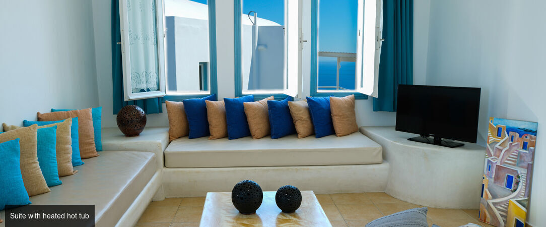 Athiri Santorini Family Friendly Hotel - A slice of Greek paradise overlooking the sea and mountains. - Santorini, Greece