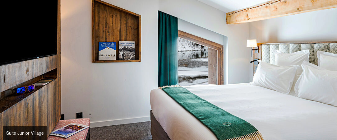Hôtel Tetras Lodge by Les Etincelles ★★★★ - Une adresse design parfaite à Tignes pour vos vacances d’hiver. Disponibilités également pour l'été 2024. - Tignes les Brévières, France