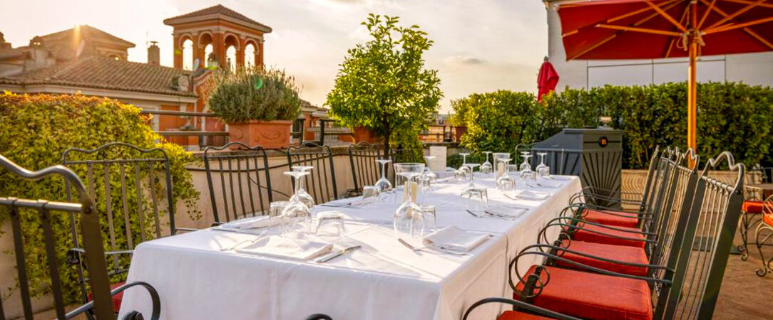 Hotel Locarno ★★★★★ - Chic & splendeur vue sur les toits de Rome. - Rome, Italie