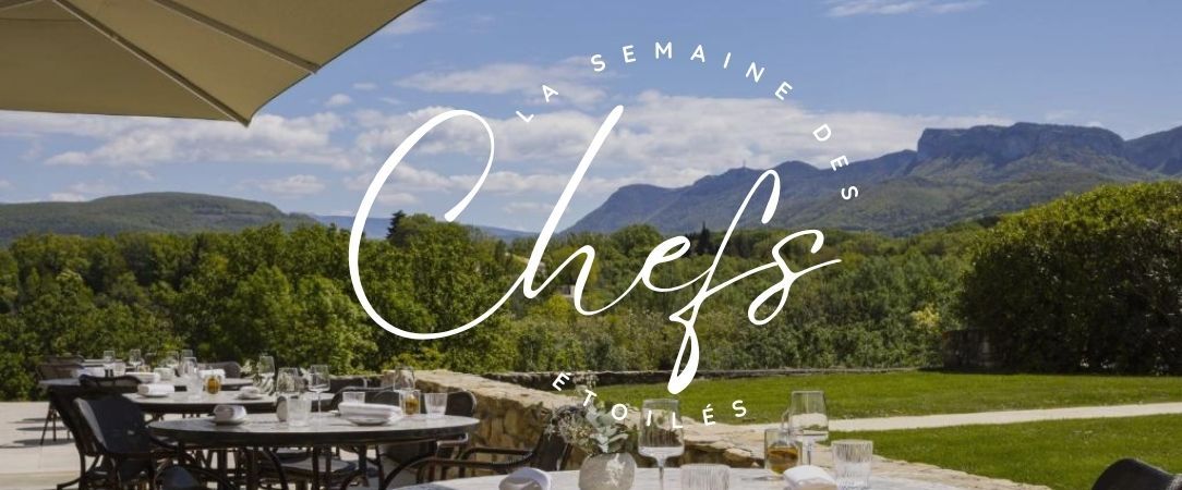 Le Château Les Oliviers de Salettes ★★★★ - La semaine des Chefs étoilés : les Chefs Kévin Vaubourg et Lucille Routin vous invitent ! - Drôme, France
