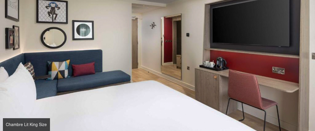 Hampton By Hilton London City ★★★★ - Escapade londonienne sous le signe du design et de la modernité absolue aux portes de Brick Lane. - Londres, Royaume-Uni