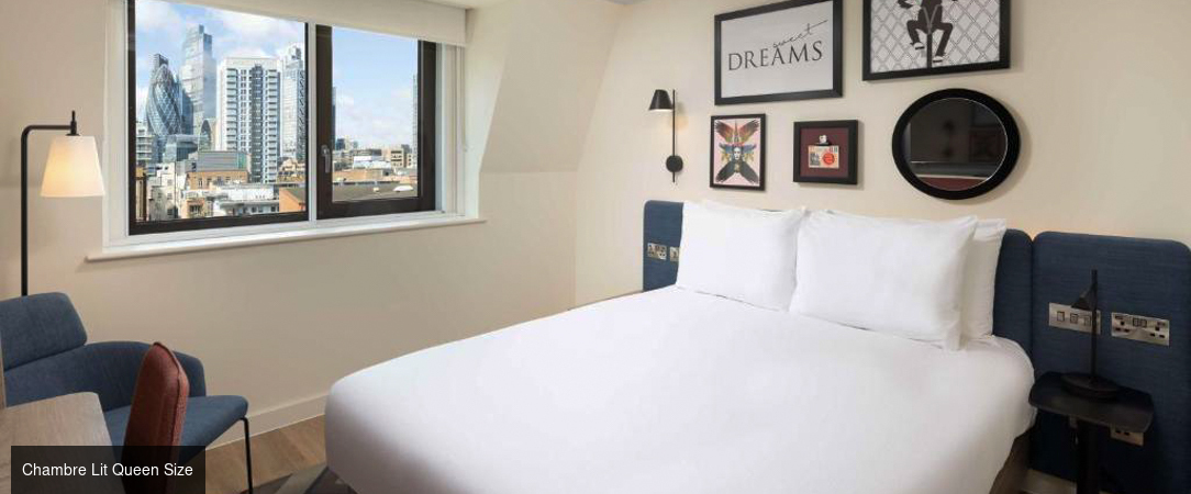 Hampton By Hilton London City ★★★★ - Escapade londonienne sous le signe du design et de la modernité absolue aux portes de Brick Lane. - Londres, Royaume-Uni