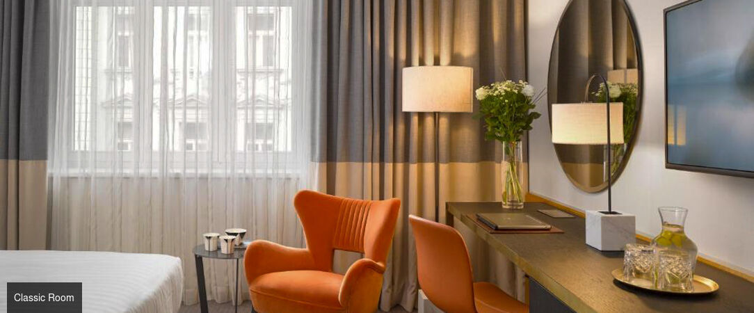 K+K Hotel Fenix ★★★★ - Élégance contemporaine au cœur de Prague, avec déjeuner inclus. - Prague, République tchèque