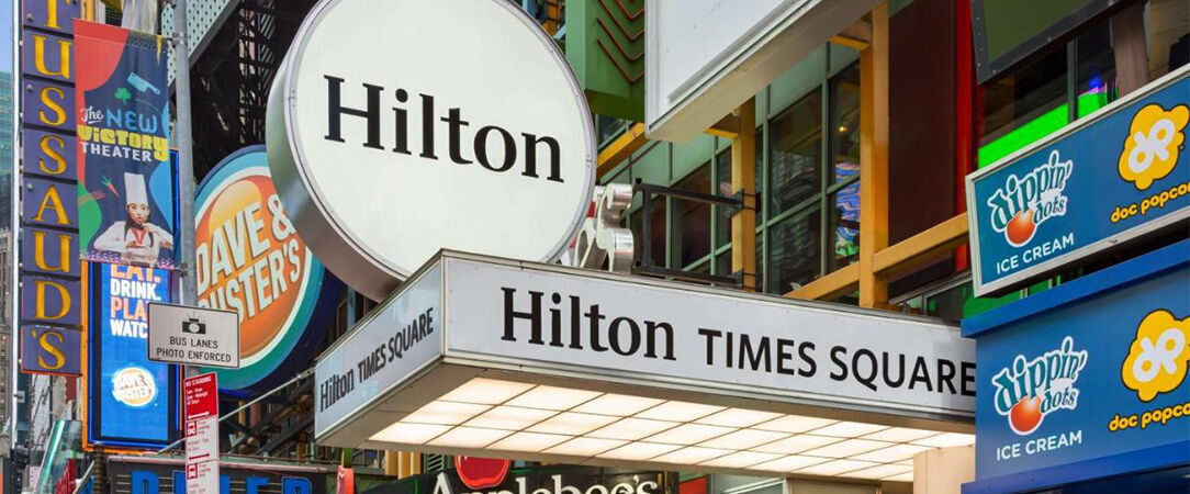 Hilton New York Times Square ★★★★ - A newly refurbished hotel soaring above Times Square in central Manhattan. - New York, United States