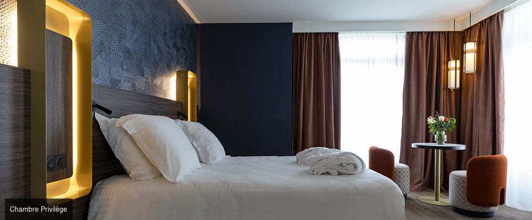 Hôtel & Spa Oceania Le Conti ★★★★ - La splendeur d’une adresse spectaculaire aux couleurs de la Bretagne. - Brest, France