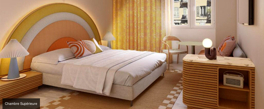 Nice Pam Hotel ★★★★ - Le rêve californien débarque en plein cœur de Nice. - Nice, France