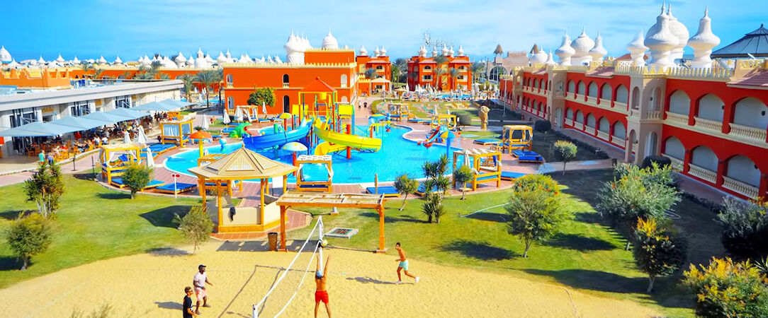 Pickalbatros Alf Leila Wa Leila Resort ★★★★ - Plage, déserts & plongée : immersion balnéaire parmi la terre des pharaons. En All Inclusive. - Hurghada, Egypt