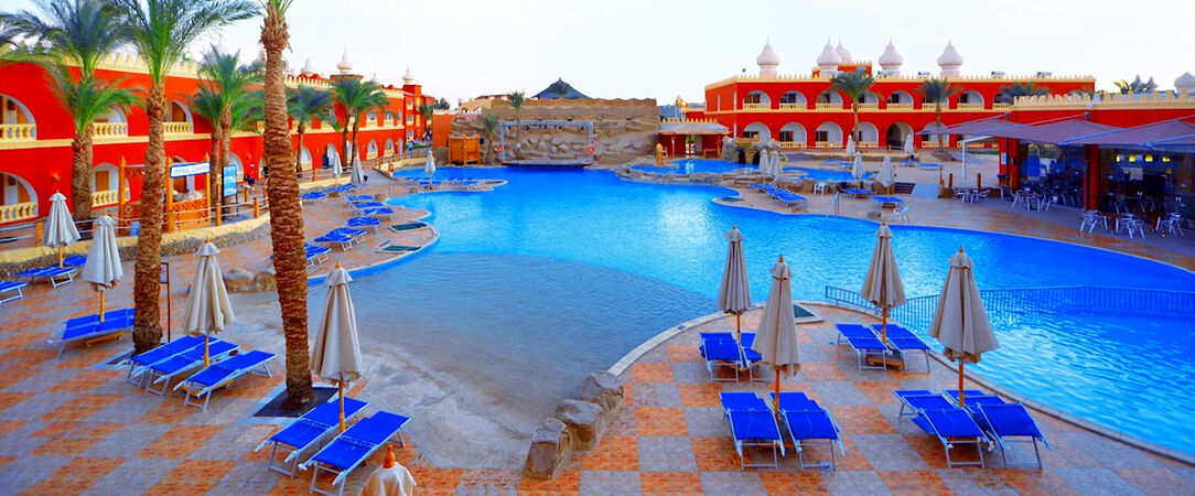 Pickalbatros Alf Leila Wa Leila Resort ★★★★ - Plage, déserts & plongée : immersion balnéaire parmi la terre des pharaons. - Hurghada, Egypte