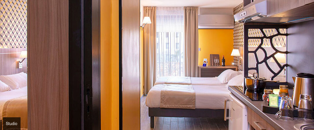 Unique Hôtel & Résidence Saint Raphaël ★★★★ - Chambres & studios haut-de-gamme pour découvrir la Côte d’Azur. - Saint-Raphaël, France