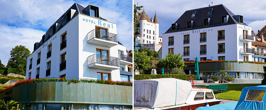 Hôtel Real Nyon ★★★★ - Vue imprenable sur les Alpes et le Mont-Blanc - Canton de Vaud, Suisse