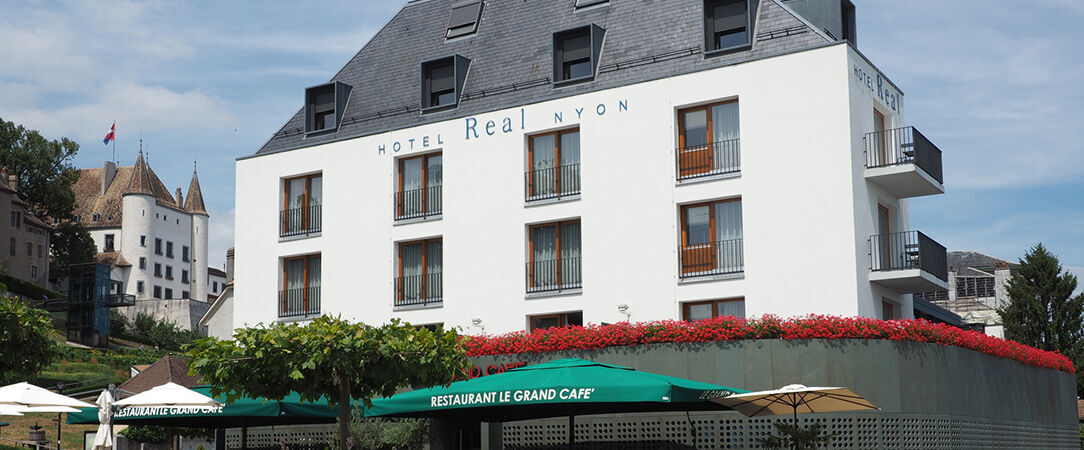 Hôtel Real Nyon ★★★★ - Vue imprenable sur les Alpes et le Mont-Blanc - Canton de Vaud, Suisse