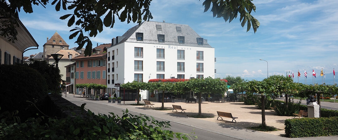 Hôtel Real Nyon ★★★★ - Vue imprenable sur les Alpes et le Mont-Blanc - Canton de Vaud, Suisse