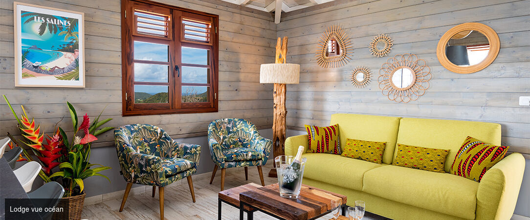 Hôtel Cap Cabaret Kreol'Lodge - Authenticité créole et vue infinie sur l'océan pour découvrir la Martinique en famille ou entre amis. - Martinique