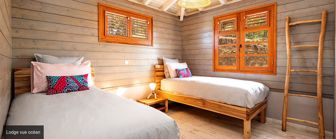 Hôtel Cap Cabaret Kreol'Lodge - Authenticité créole et vue infinie sur l'océan pour découvrir la Martinique en famille ou entre amis. - Martinique