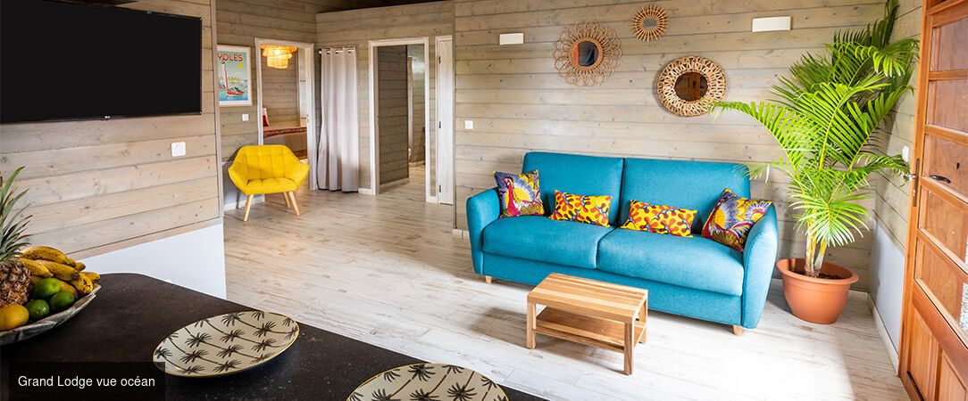 Hôtel Cap Cabaret Kreol'Lodge - Authenticité créole et vue infinie sur l'océan pour découvrir la Martinique en famille ou entre amis. - Martinique