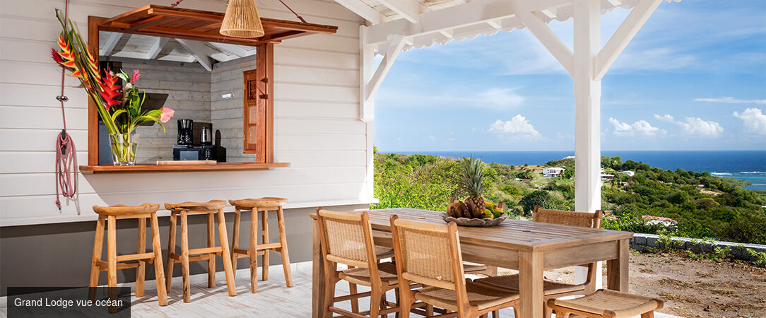 Hôtel Cap Cabaret Kreol'Lodge - Authenticité créole et vue infinie sur l'océan pour découvrir la Martinique en famille ou entre amis. - Martinique