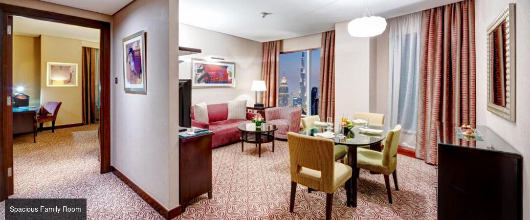 Rose Rayhaan by Rotana ★★★★ - Fastes et prestige dans l’un des hôtels les plus hauts du monde à Dubaï. - Dubai, United Arab Emirates