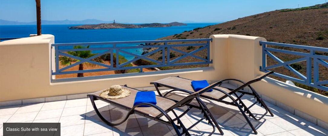 Sunrise Syros Beach Suites ★★★★ - Des grandes suites avec vue mer sur l’île de Syros. - Syros Island, Greece