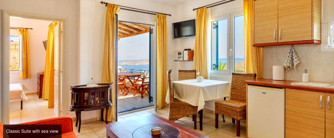 Sunrise Syros Beach Suites ★★★★ - Des grandes suites avec vue mer sur l’île de Syros. - Syros Island, Greece