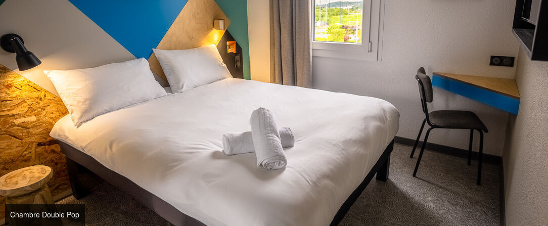 Greet Hôtel Montbéliard - Dernière minute - Une jolie adresse écoresponsable entièrement rénovée en Franche-Comté, entre la Suisse et la Bourgogne. - Doubs, France