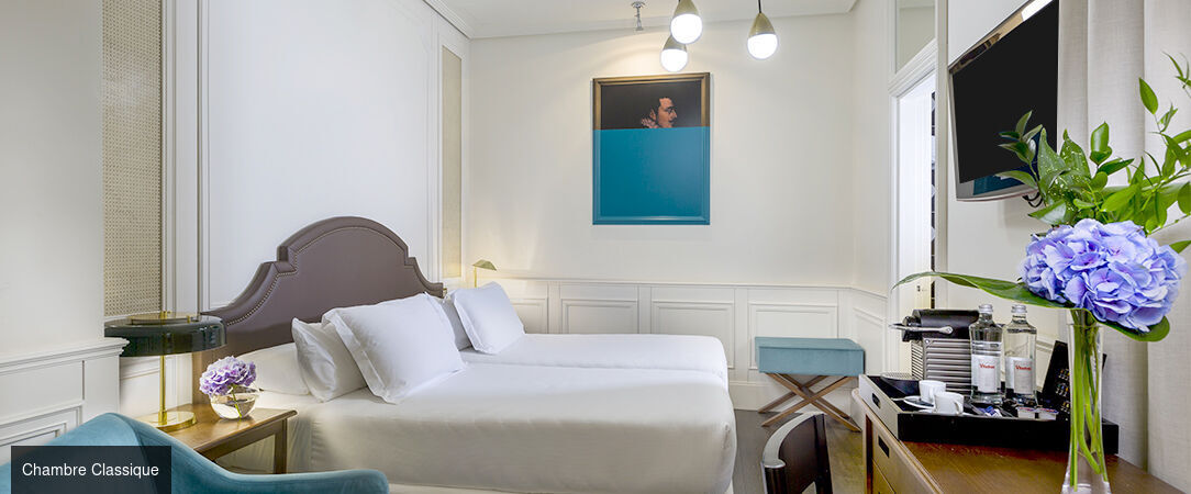 Boutique Hotel H10 Villa de la Reina ★★★★ - Des chambres élégantes dans un bel immeuble de Gran Vía. - Madrid, Espagne