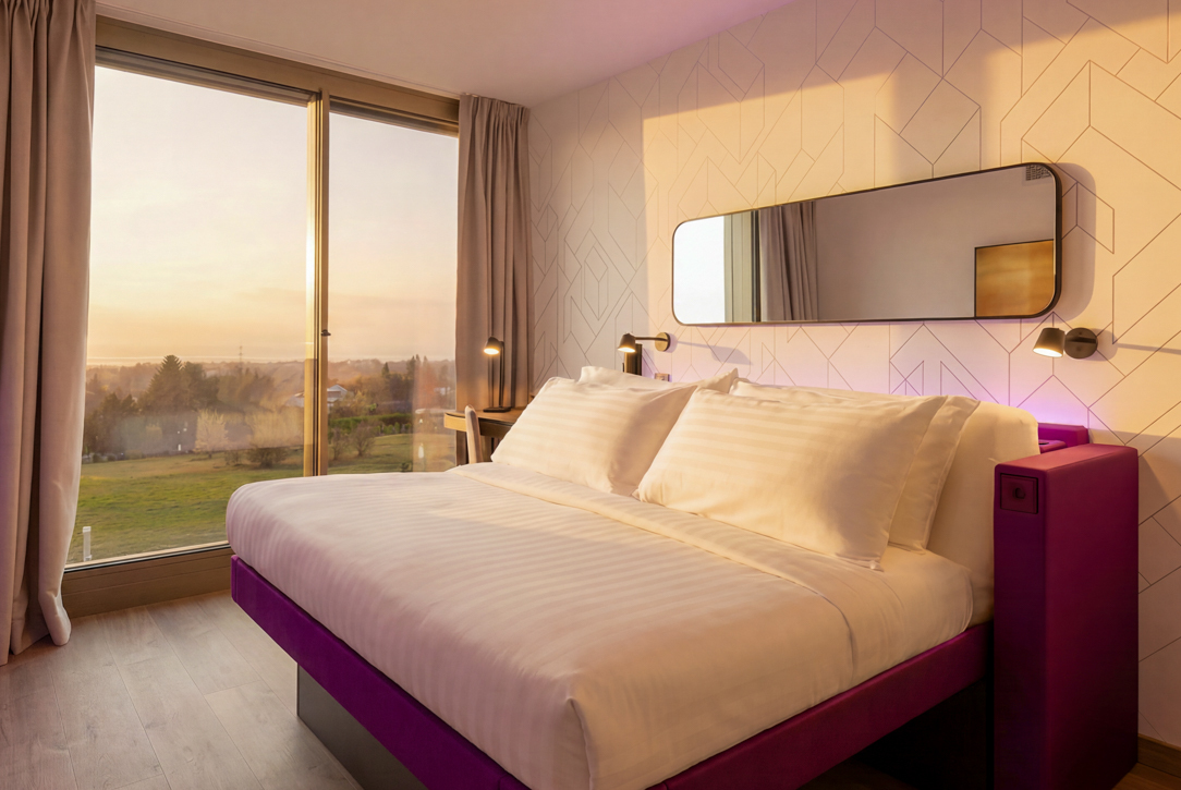 Yotel Geneva Lake ★★★★ - Une adresse innovante et design à la frontière franco-suisse. - Genève, Suisse