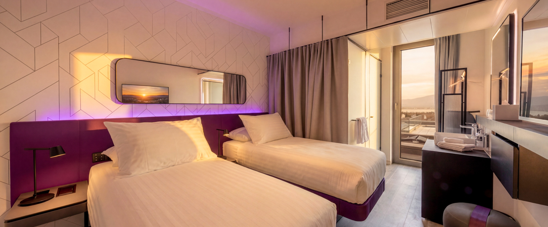 Yotel Geneva Lake ★★★★ - Une adresse innovante et design à la frontière franco-suisse. - Genève, Suisse