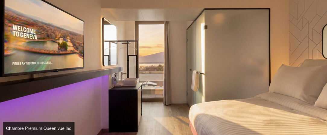 Yotel Geneva Lake ★★★★ - Une adresse innovante et design à la frontière franco-suisse. - Genève, Suisse