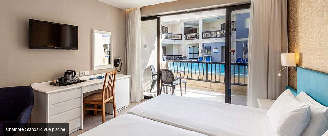 Pergola Hotel & Spa ★★★★ - Grande bleue & île des Chevaliers depuis votre hôtel avec spa. - Mellieha, Malte