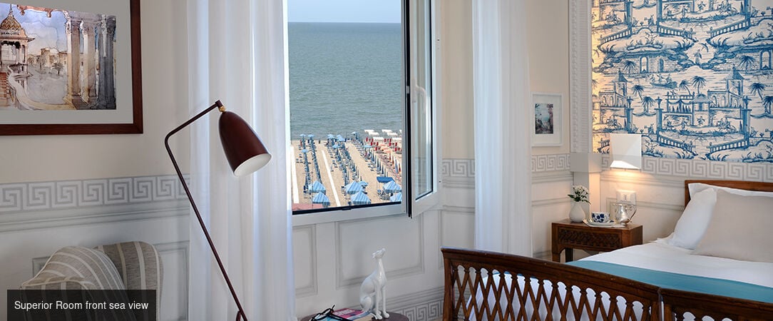 Palace Hotel Viareggio ★★★★ - A retro-chic hotel with magnificent sea views. - Tuscany, Italy