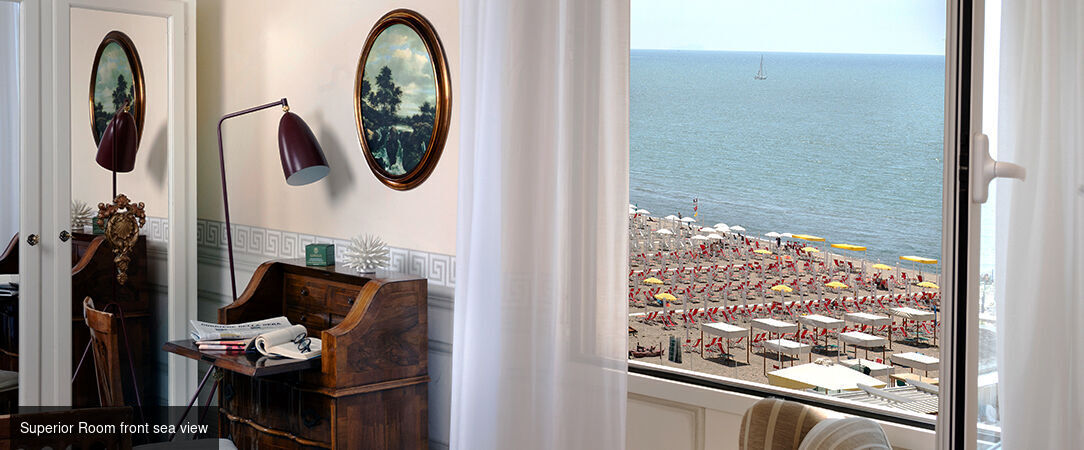 Palace Hotel Viareggio ★★★★ - A retro-chic hotel with magnificent sea views. - Tuscany, Italy