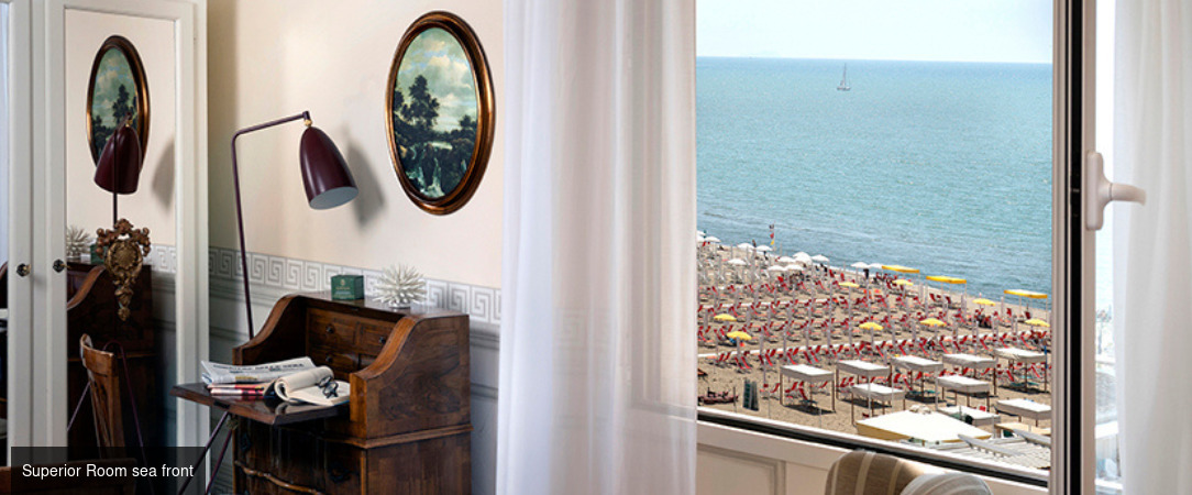 Palace Hotel Viareggio ★★★★ - A retro-chic hotel with magnificent sea views. - Tuscany, Italy