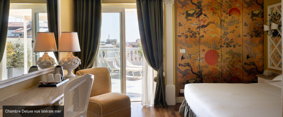 Palace Hotel Viareggio ★★★★ - Un hôtel raffiné en front de mer, à Viareggio, dans un style art déco. - Toscane, Italie