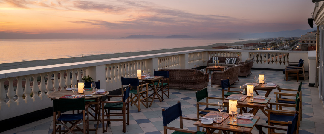 Palace Hotel Viareggio ★★★★ - Un hôtel raffiné en front de mer, à Viareggio, dans un style art déco. - Toscane, Italie