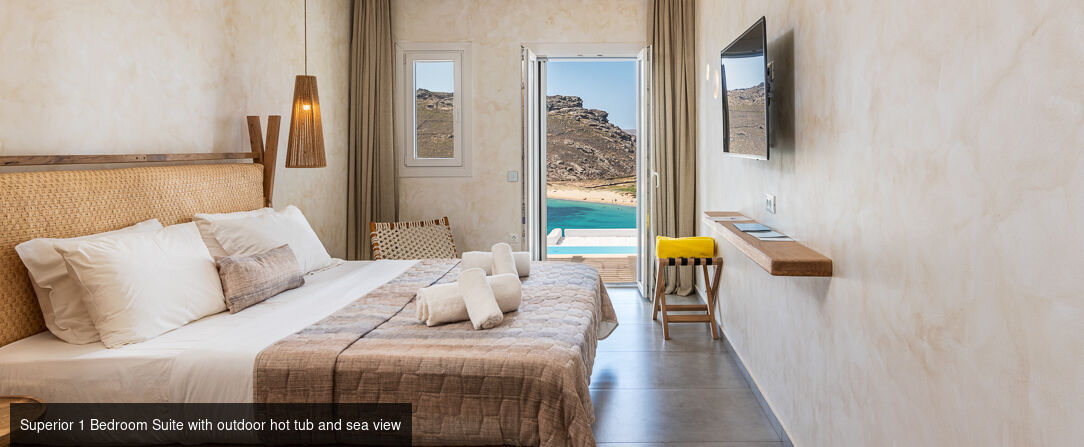 Panormos Village Hotel ★★★★ - Minimalist luxury metres from a sandy beach. - Mykonos, Greece