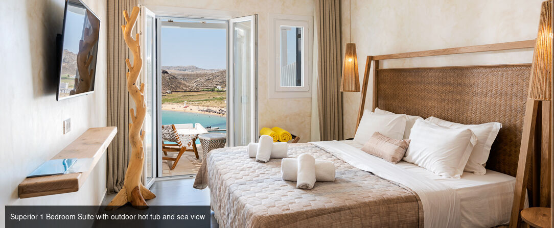 Panormos Village Hotel ★★★★ - Minimalist luxury metres from a sandy beach. - Mykonos, Greece