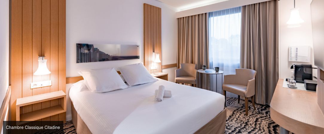 Thalazur Ouistreham - Hôtel & Spa ★★★★ - Établissement de charme et de bien-être dans le décor somptueux des côtes de Normandie. - Ouistreham, France