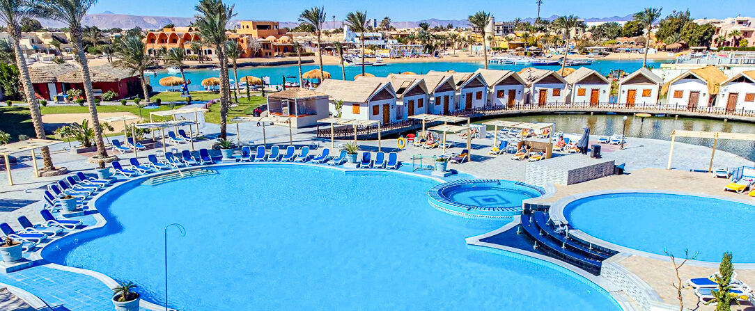 Panorama Bungalows Resort El Gouna ★★★★ - Adresse face à la mer Rouge en Égypte en All Inclusive. - Hurghada, Égypte