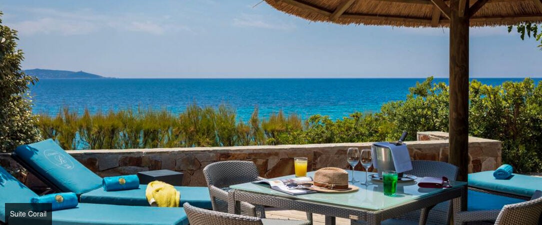 Hotel Le Ruesco - Hôtel boutique de charme en Corse sur les eaux turquoise de la somptueuse plage d’Olmeto. - Corse, France