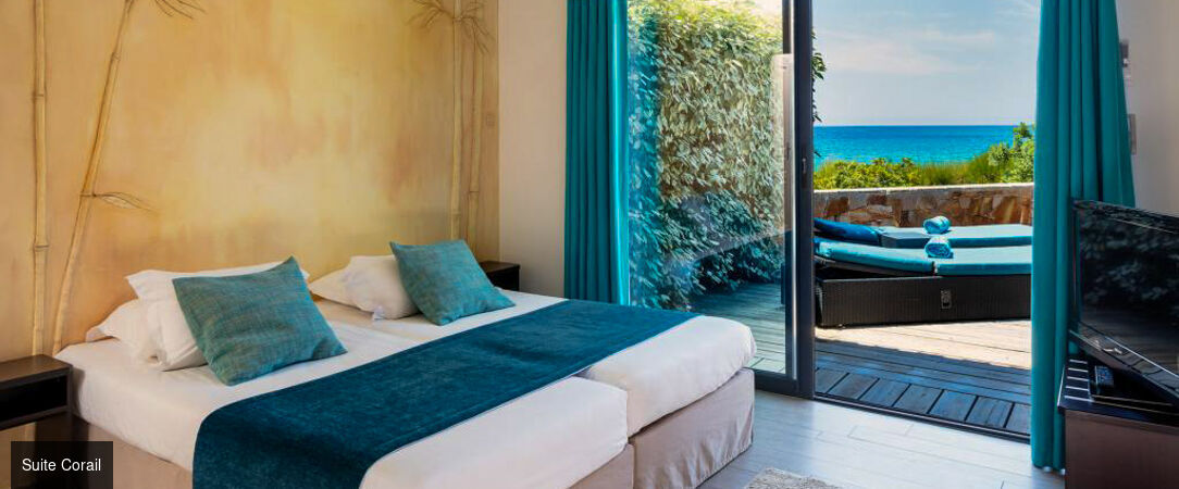 Hotel Le Ruesco - Hôtel boutique de charme en Corse sur les eaux turquoise de la somptueuse plage d’Olmeto. - Corse, France