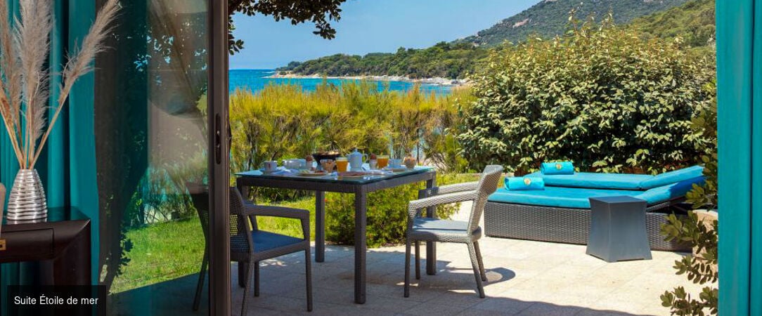 Hotel Le Ruesco - Hôtel boutique de charme en Corse sur les eaux turquoise de la somptueuse plage d’Olmeto. - Corse, France