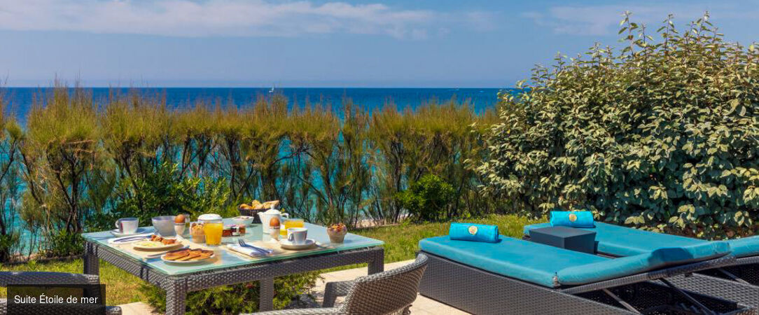 Hotel Le Ruesco - Hôtel boutique de charme en Corse sur les eaux turquoise de la somptueuse plage d’Olmeto. - Corse, France