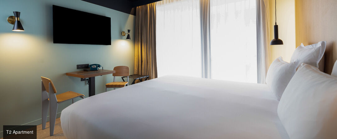 Kopster Colombes ★★★★ - Four-star stay at quirky urban hotel overlooking Paris. - Colombes, France