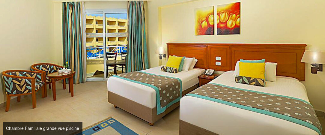 Amwaj Beach Club Abu Soma ★★★★★ - Détente en famille et en All Inclusive à Hurghada avec plage privée sur la mer Rouge. - Hurghada, Égypte