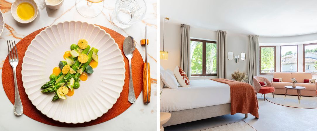 La Bastide Bourrelly ★★★★★ - Mathias Dandine - Vivez l’expérience d’un menu Formule Comptoir Bourrelly inclus pour faire de votre séjour une véritable parenthèse culinaire. - Bouches-du-Rhône, France