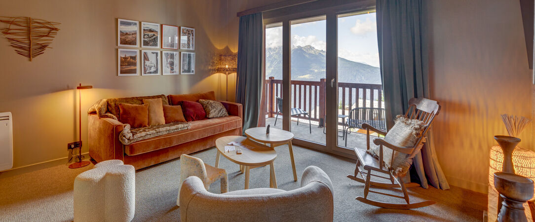 ILY Hotels & Spa La Rosière - All the elegance of an alpine chalet open to summer nature. - La Rosière, France
